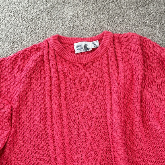 Penn’s Landing Pink Sweater - Picture 2 of 3